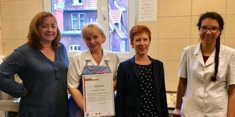 Uzyskanie certyfikatu Gdańsk- jeMY zdrowo